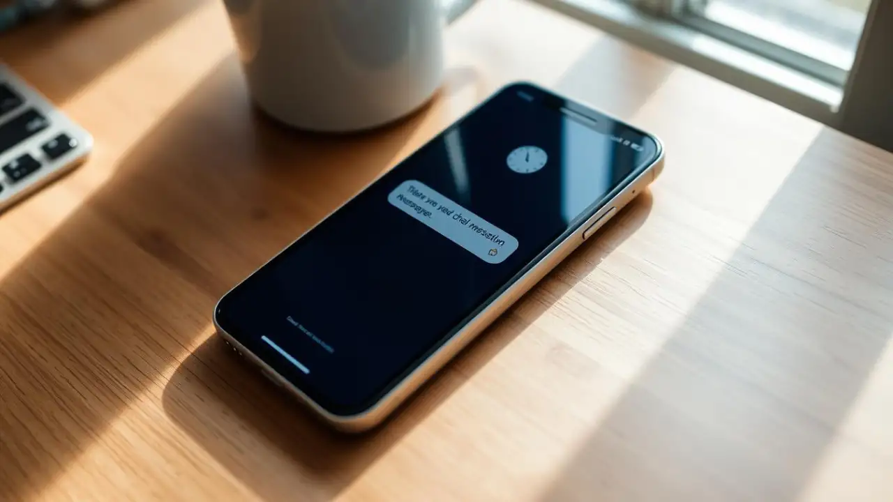 Can you schedule an iMessage?