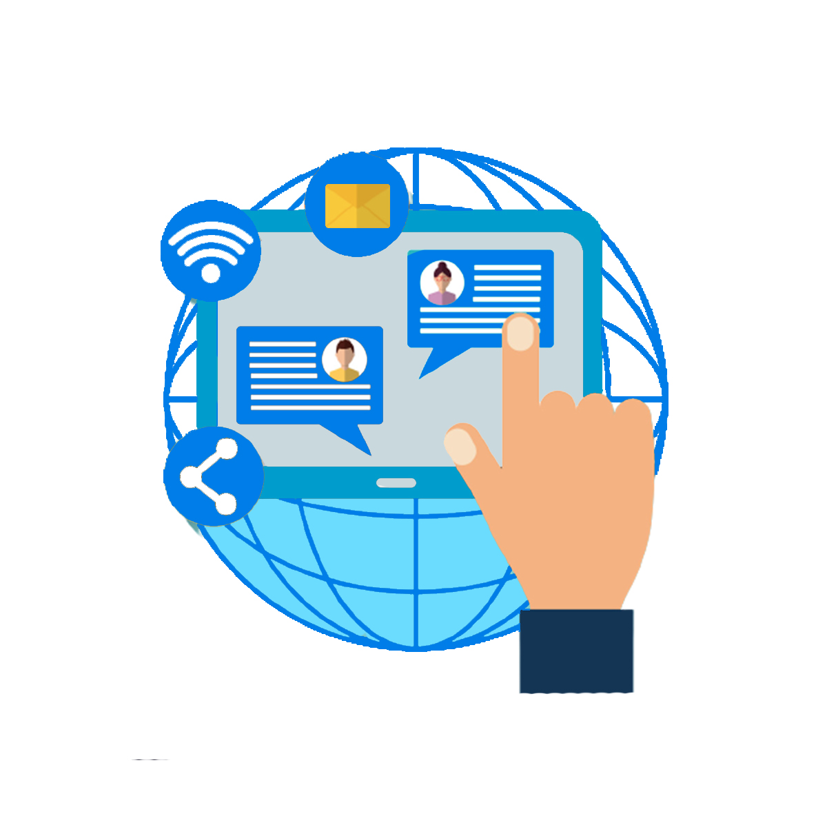 Community With SMS