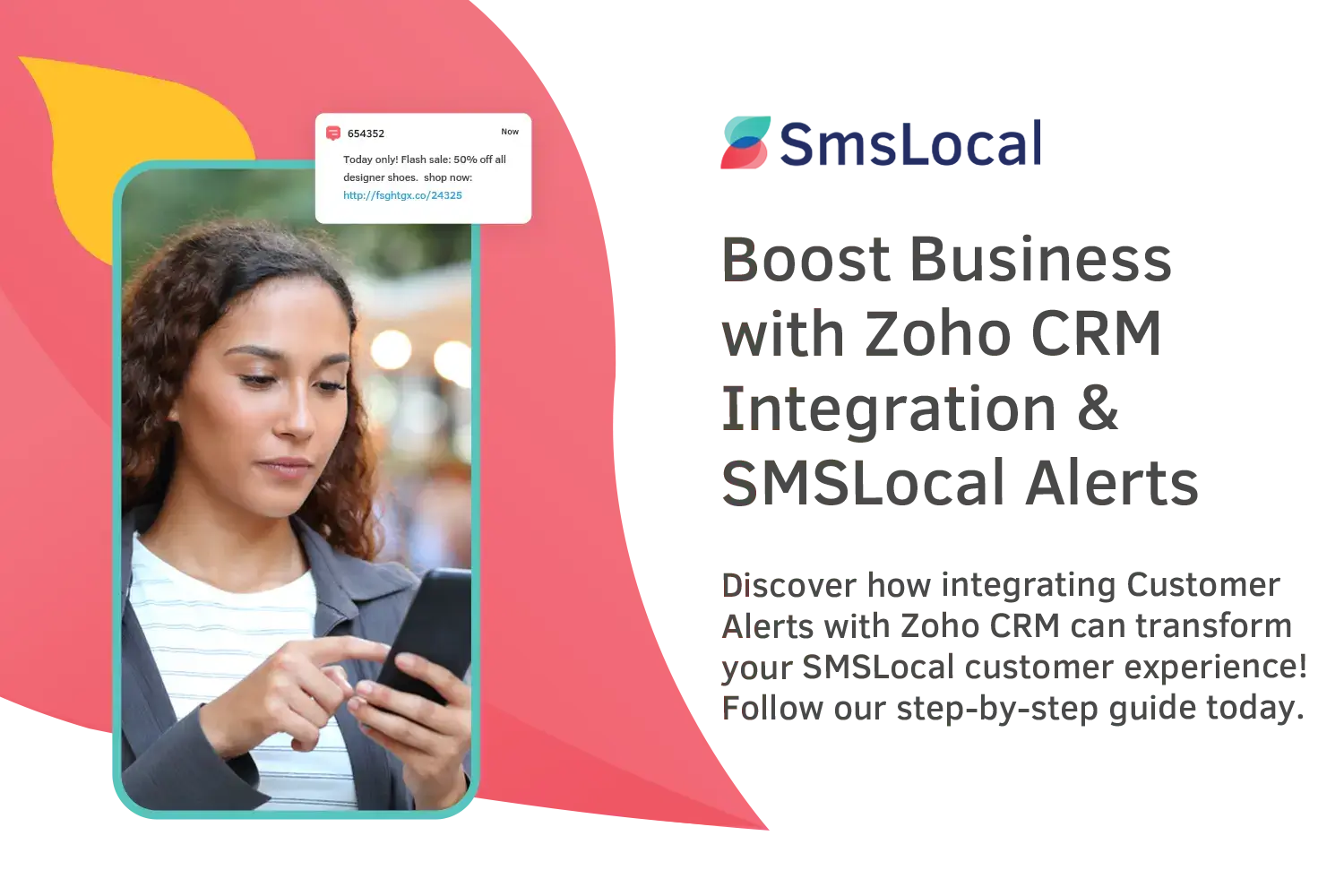 Boost Business with Zoho CRM Integration & SMSLocal Alerts
