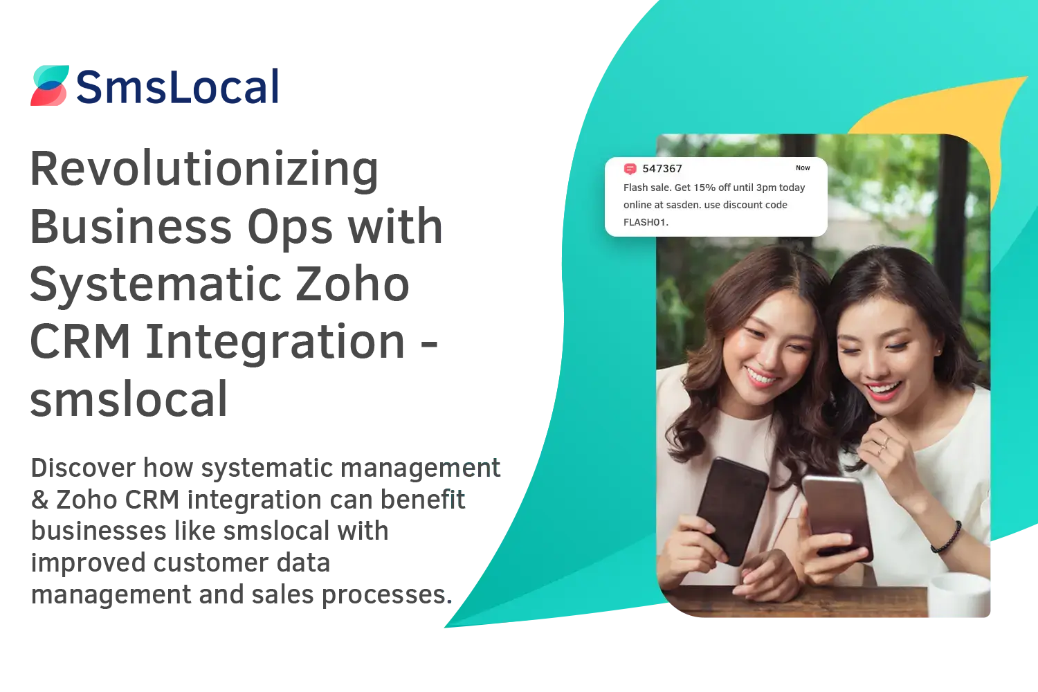 Revolutionizing Business Ops with Systematic Zoho CRM Integration - smslocal