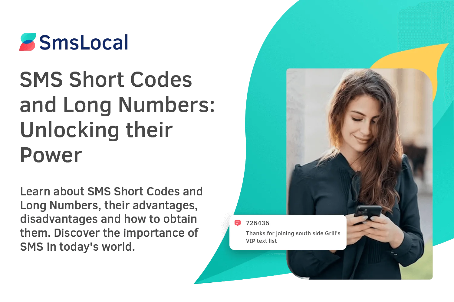 long code sms