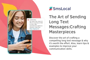 long text message