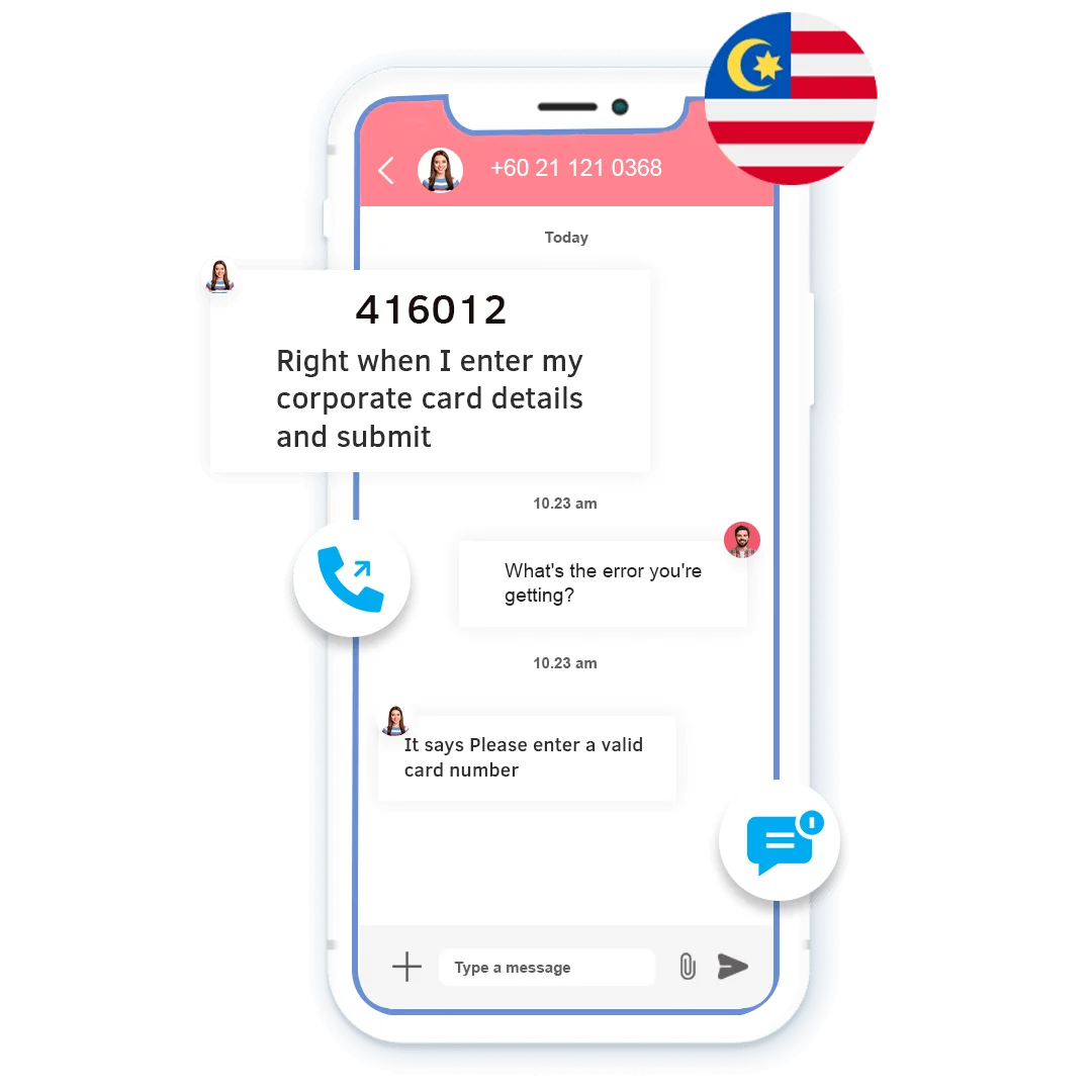 Send SMS to Malaysia