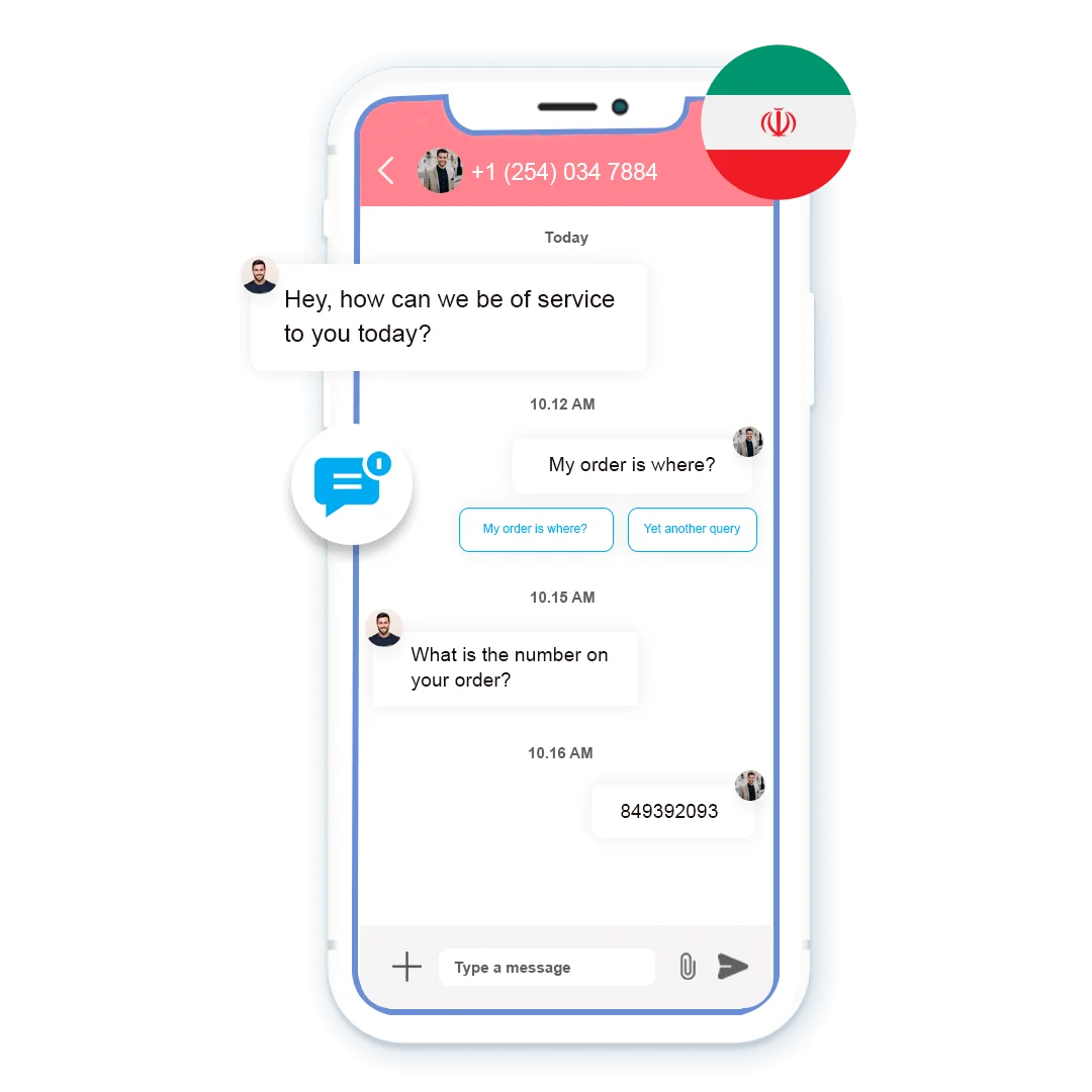 SMS marketing Iran