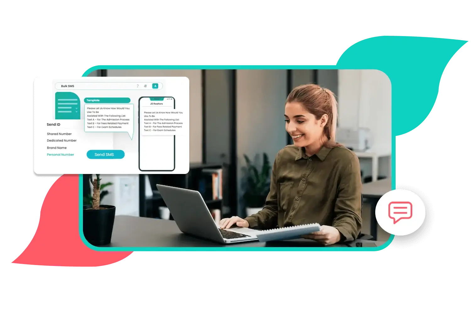 bulk sms sending application