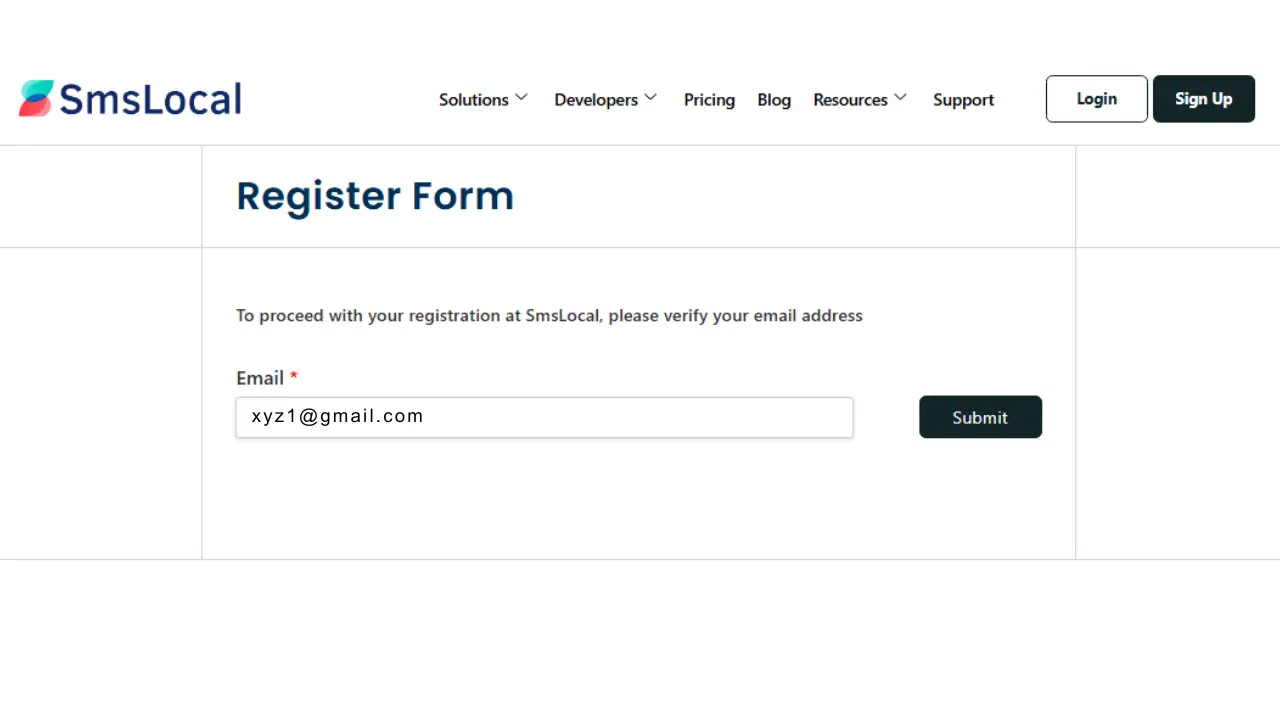 Enter Your Email: