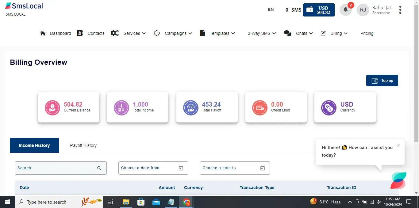 How to Purchase an SMS Plan