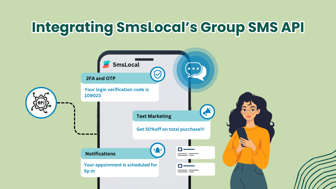 Integrating SmsLocal’s Group SMS API