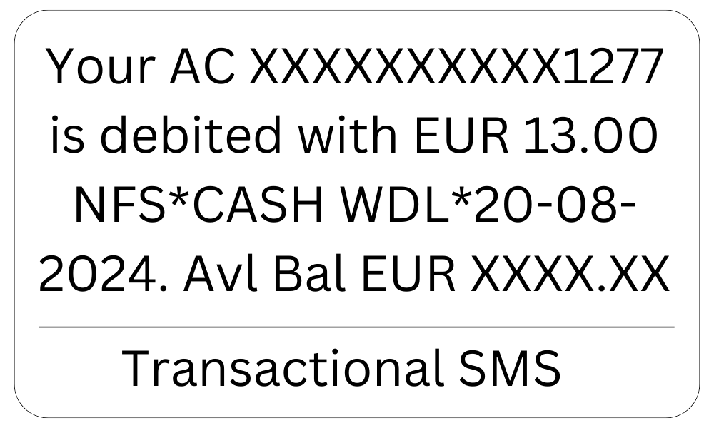 Transactional text