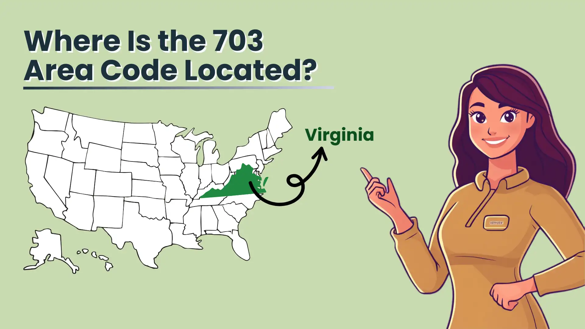 Where Is the 703 Area Code Located