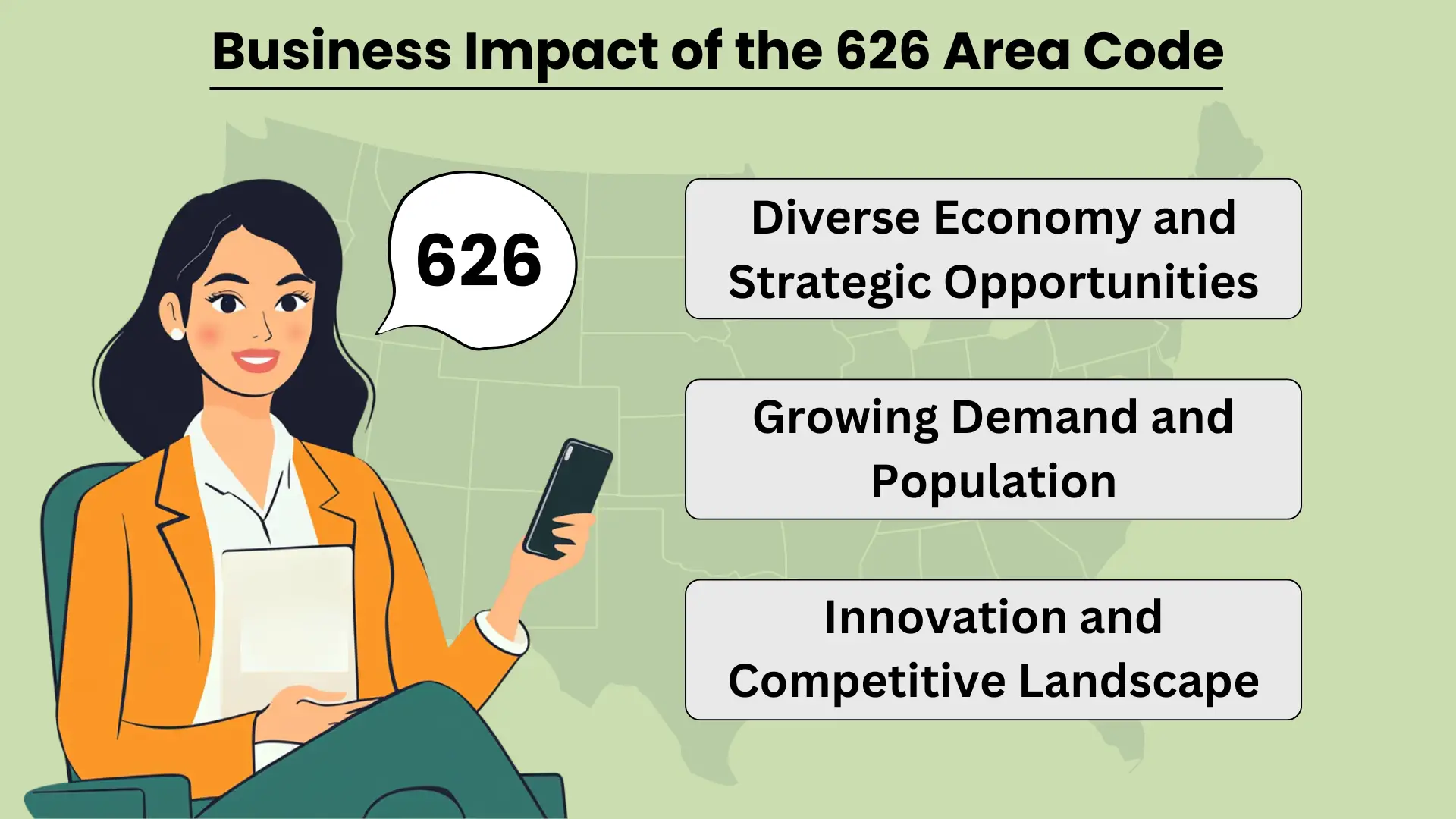 Business Impact of the 626 Area Code