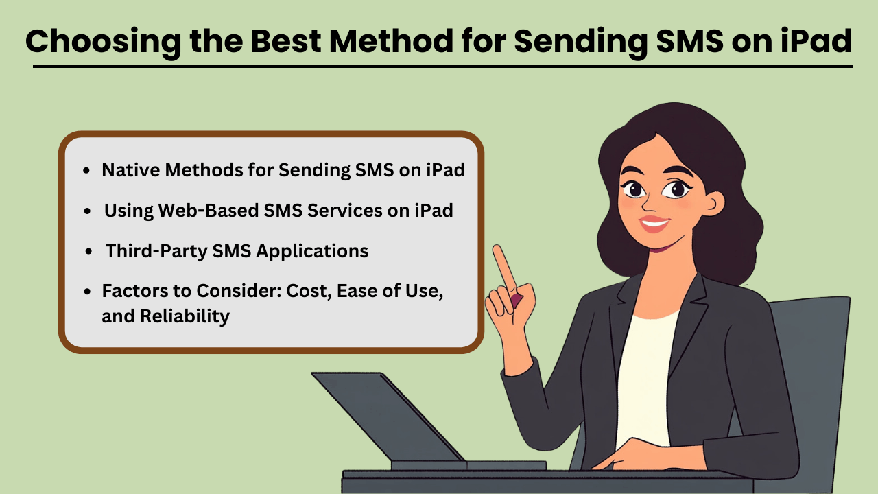 Choosing the Best Method for Sending SMS on iPad: Options and Considerations