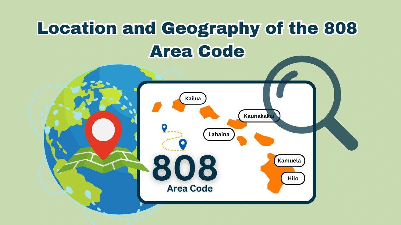 Location and Geography of the 808 Area Code