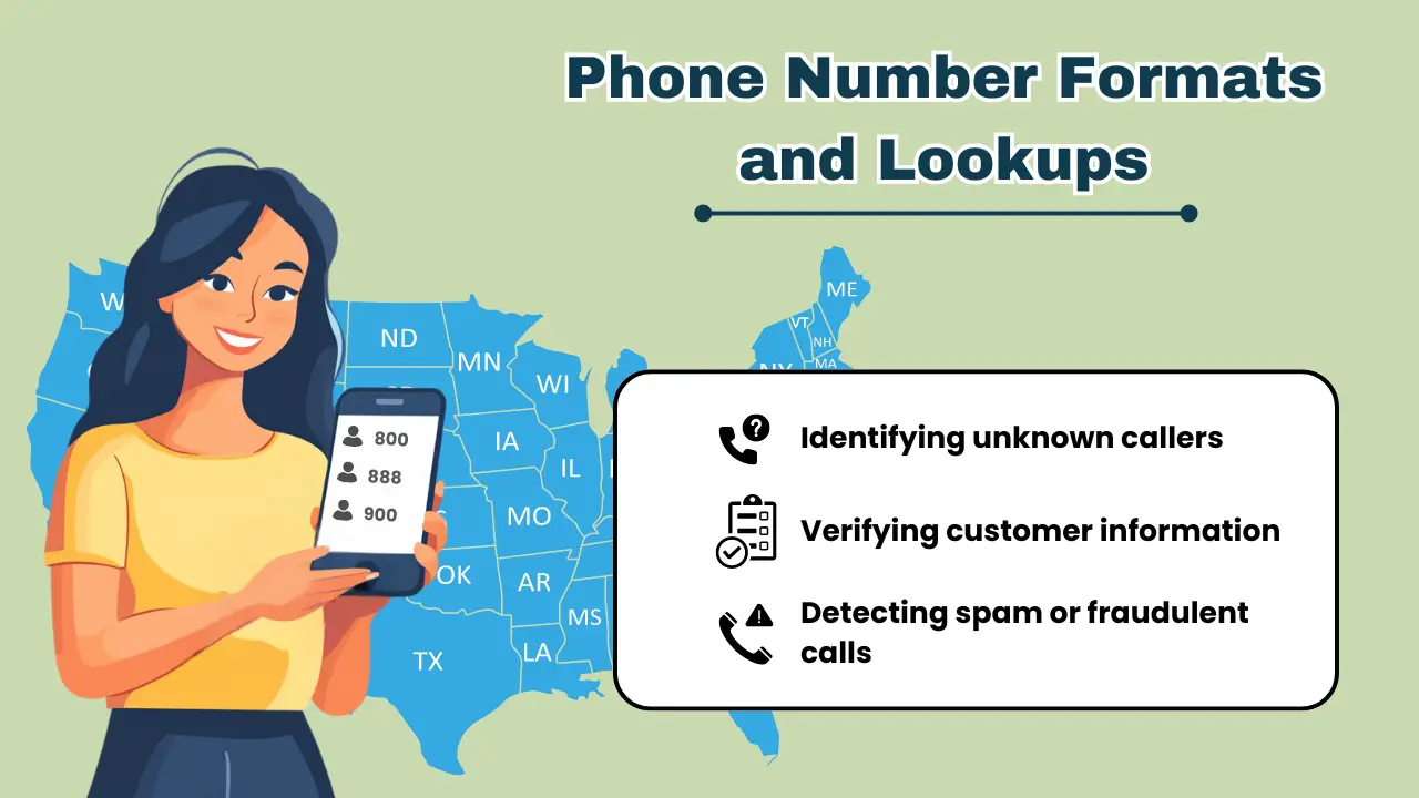 Phone Number Formats and Lookups