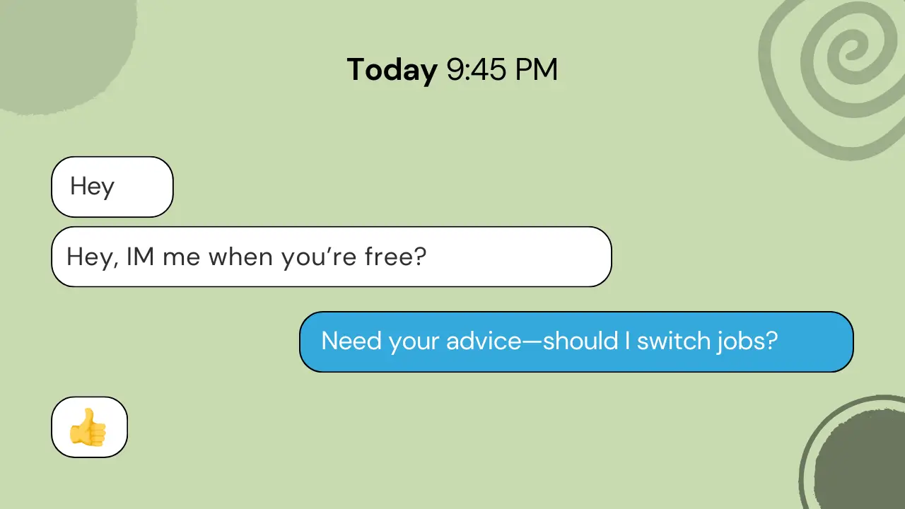 IM – Instant Message