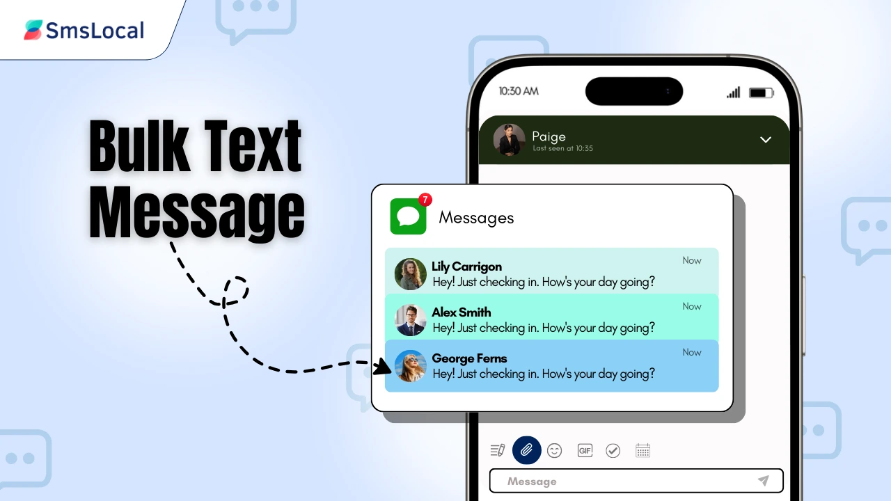 Bulk text message