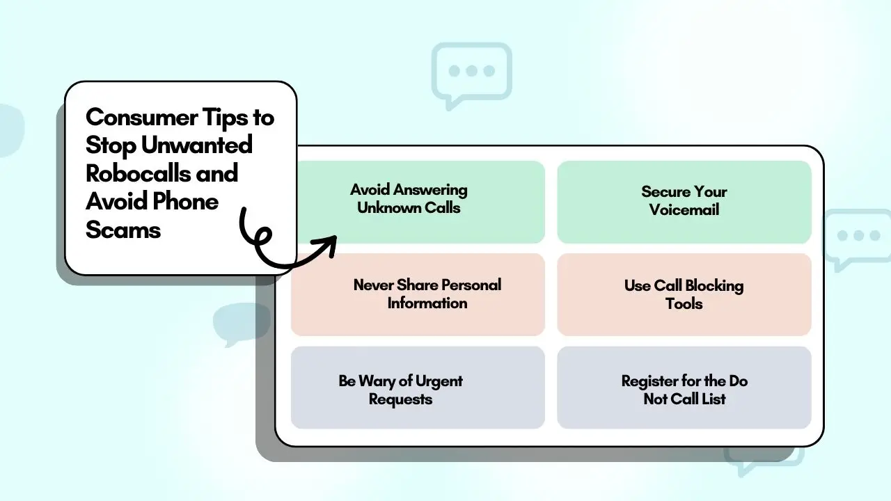 Consumer Tips to Stop Unwanted Robocalls and Avoid Phone Scams