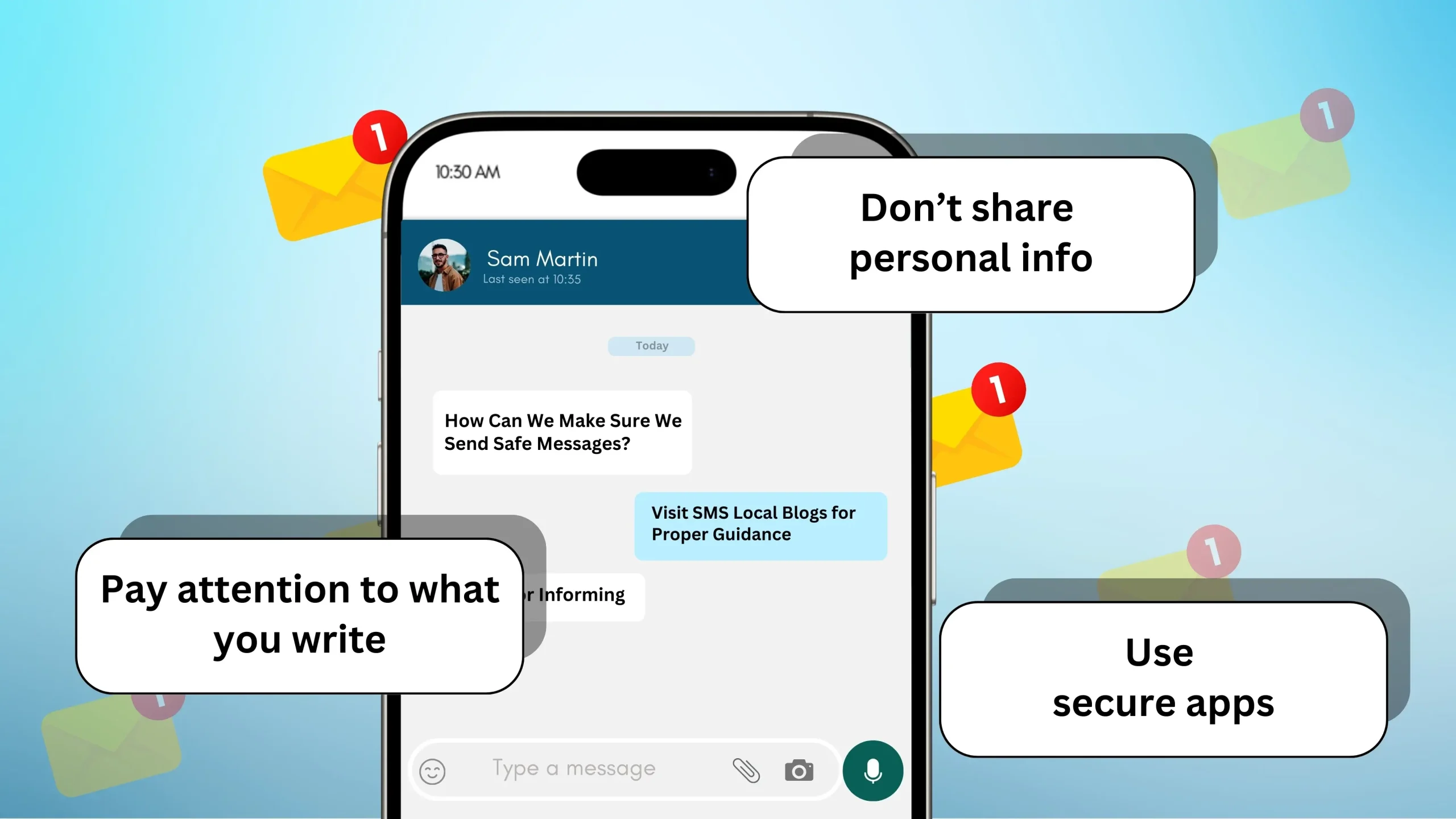 How Can We Make Sure We Send Safe Messages