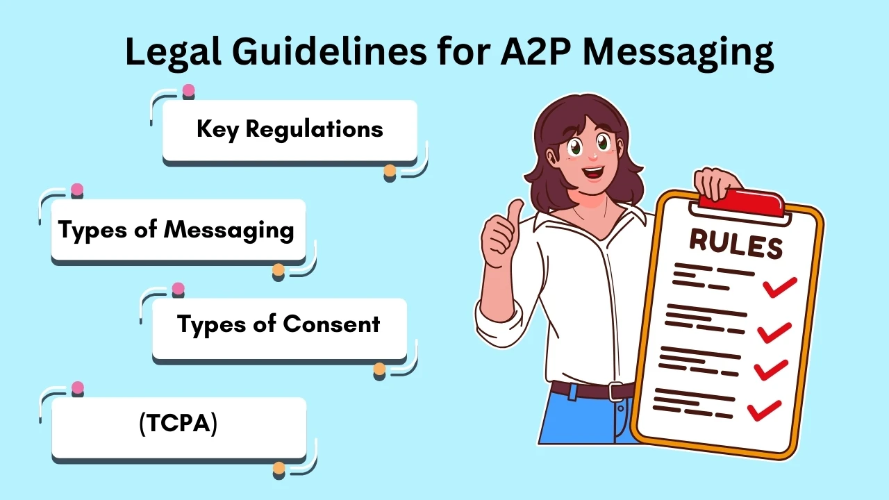 A2P メッセージングに関する法的ガイドライン