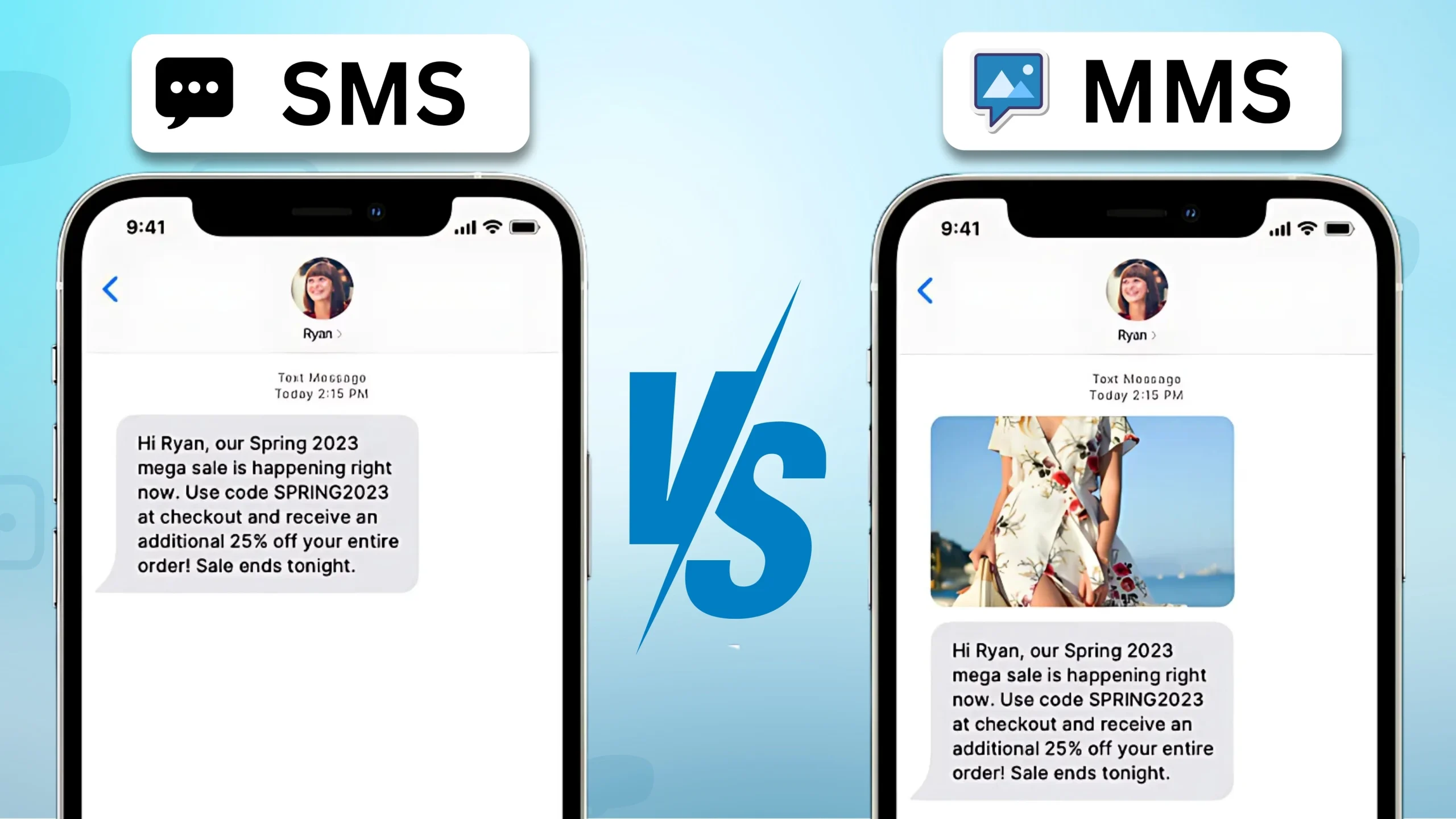Leveraging SMS VS MMS for Business Success