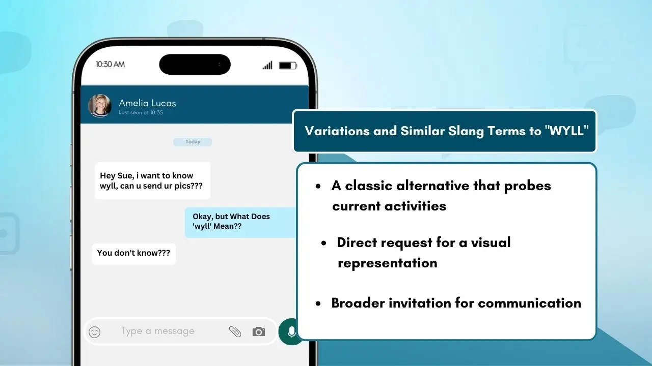 Variations and Similar Slang Terms to _WYLL