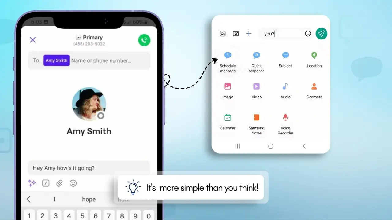 How to Schedule a Text Message on an Android