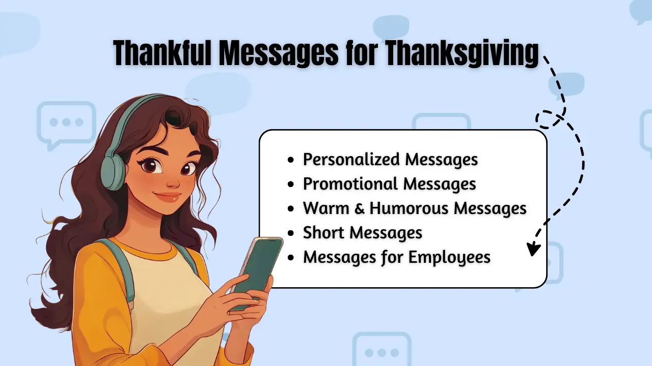 Thankful Messages for Thanksgiving