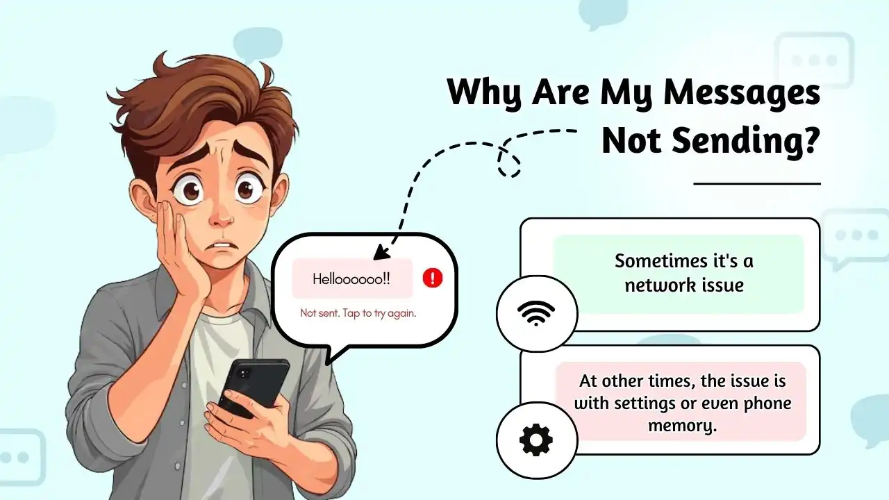 Pourquoi mes messages ne sont pas envoyés