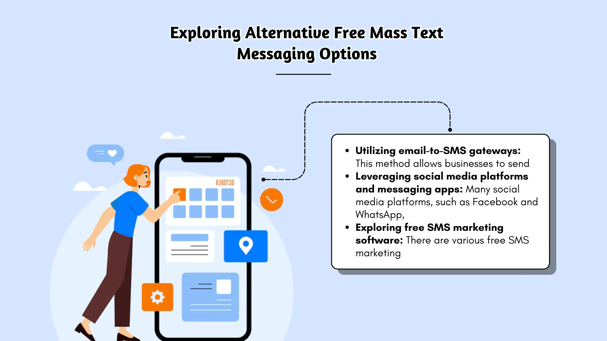 Exploring Alternative Free Mass Text Messaging Options