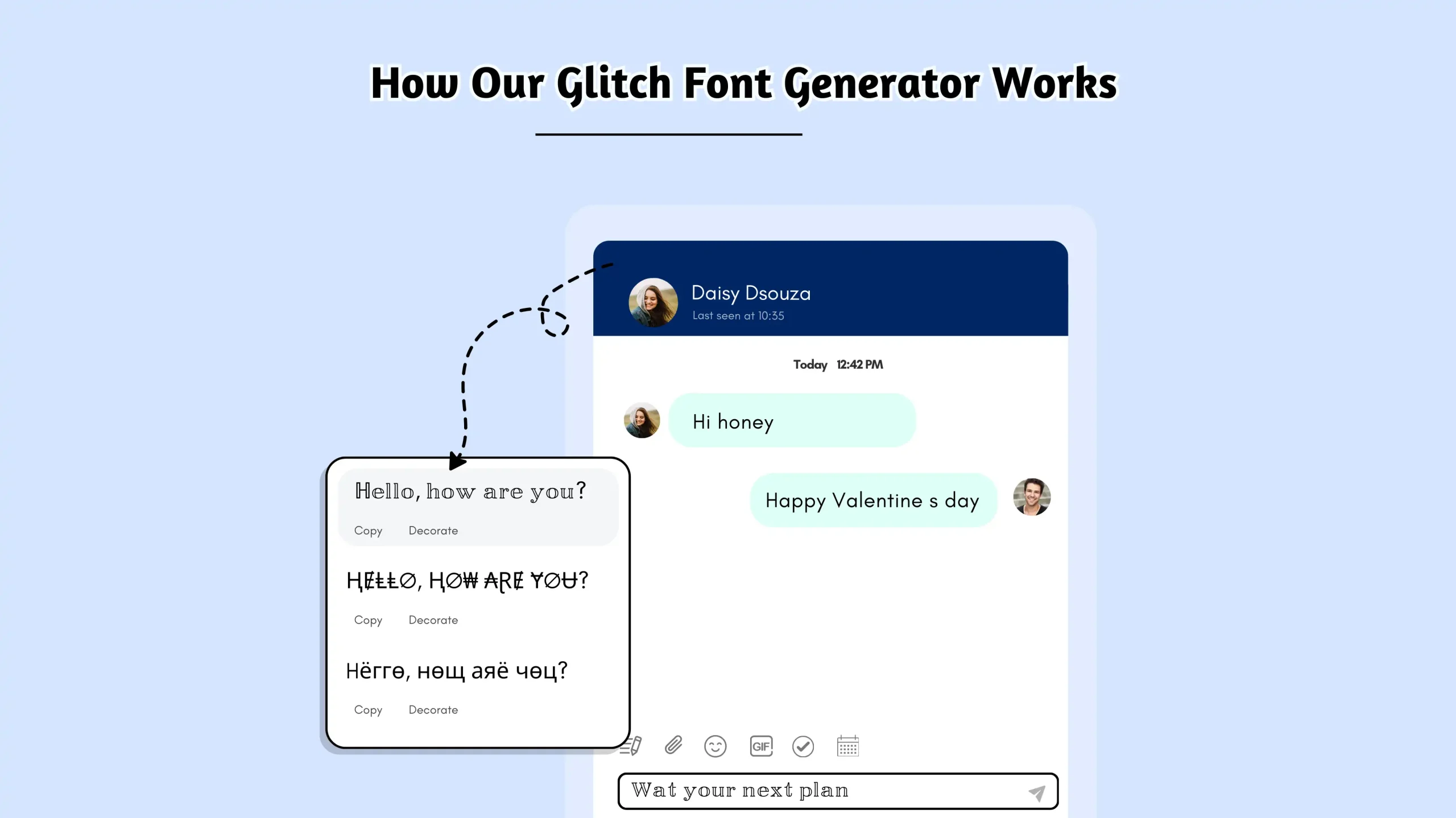 How Our Glitch Font Generator Works