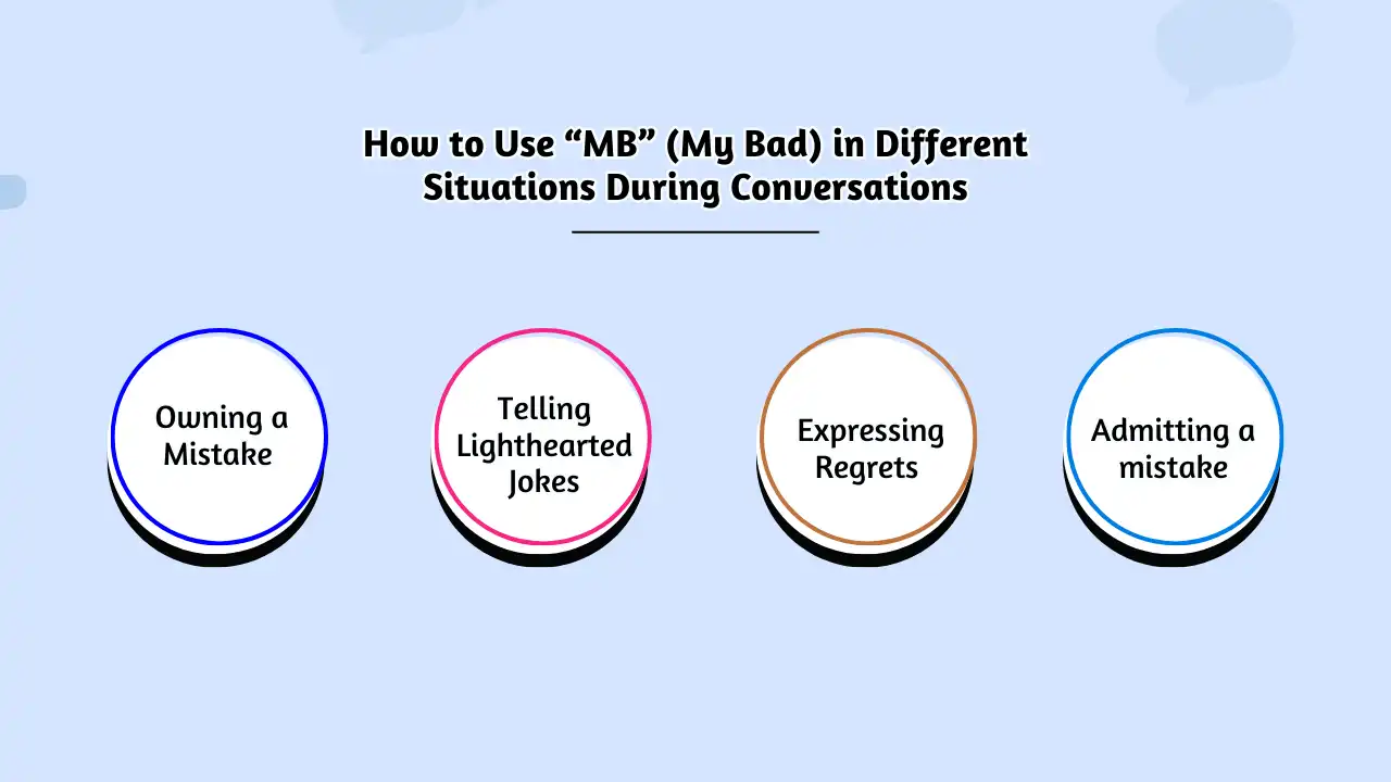 How to Use “MB” (My Bad) in Different Situations During Conversations
