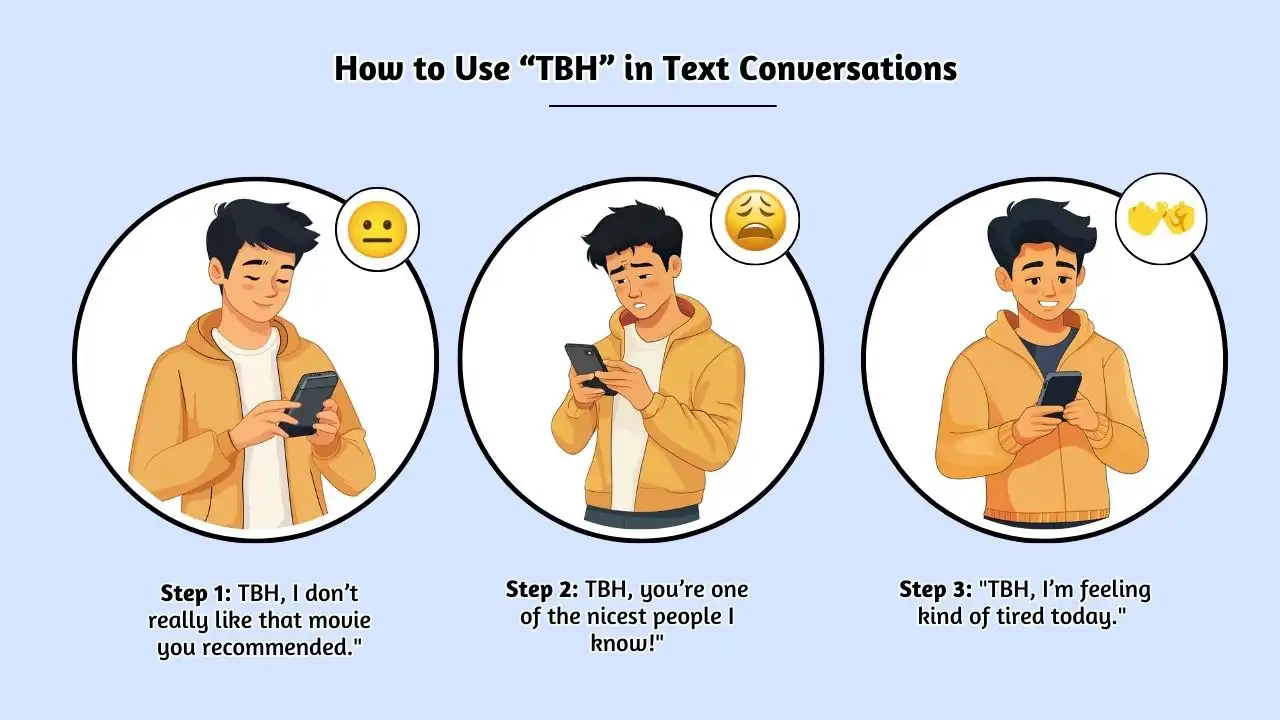 How to Use “TBH” in Text Conversations