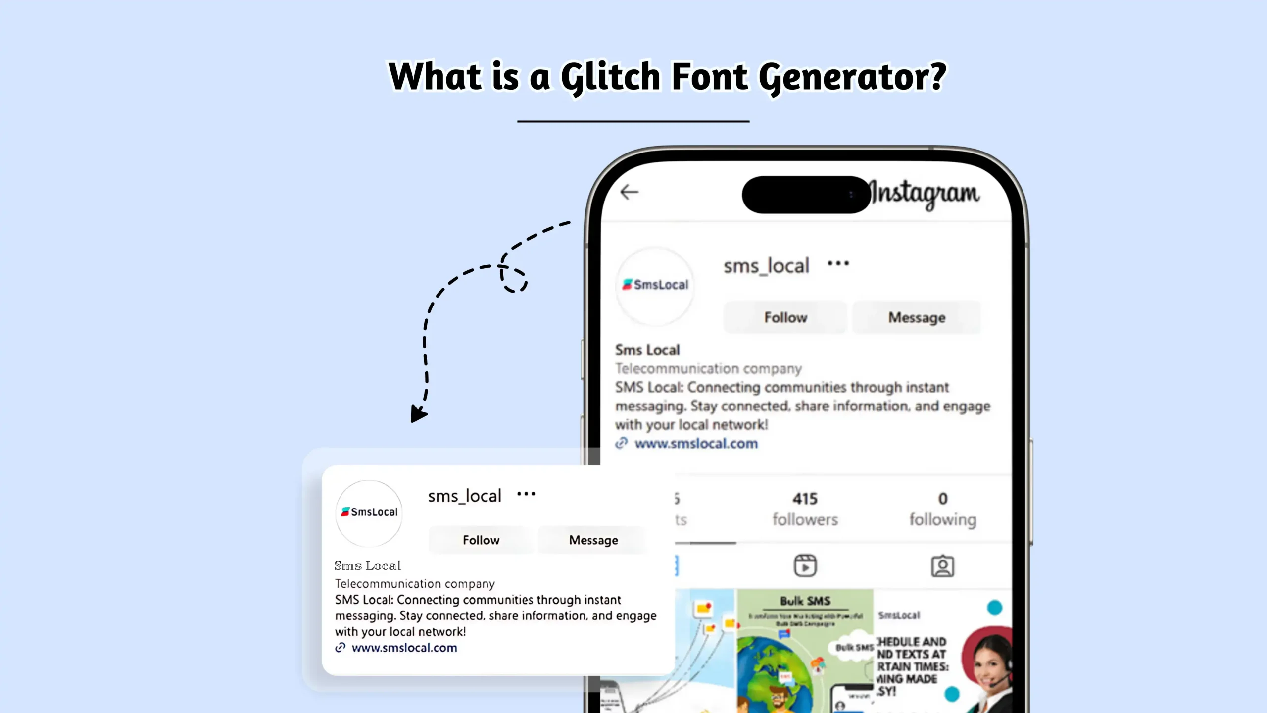 What is a Glitch Font Generator