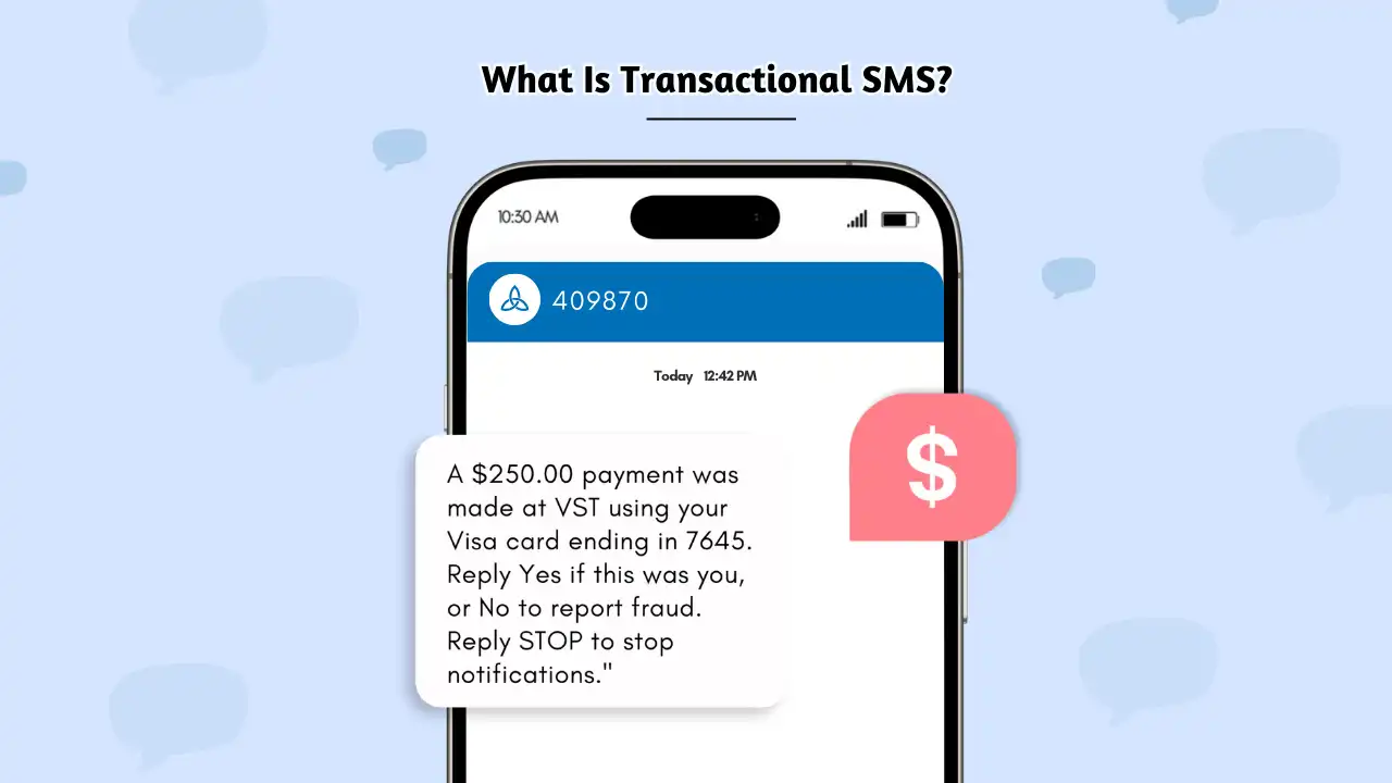 what is transactional sms?