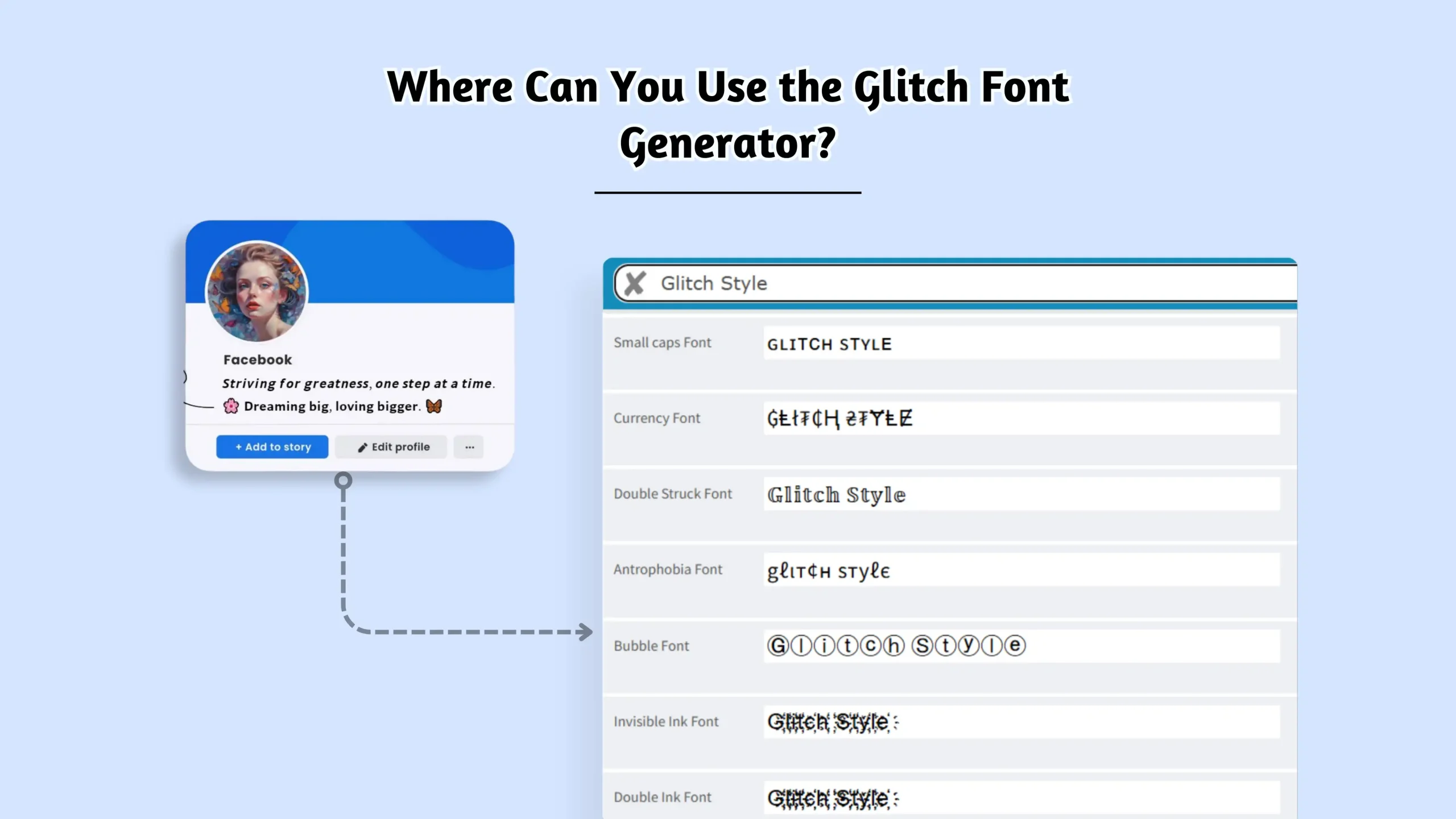 Where Can You Use the Glitch Font Generator