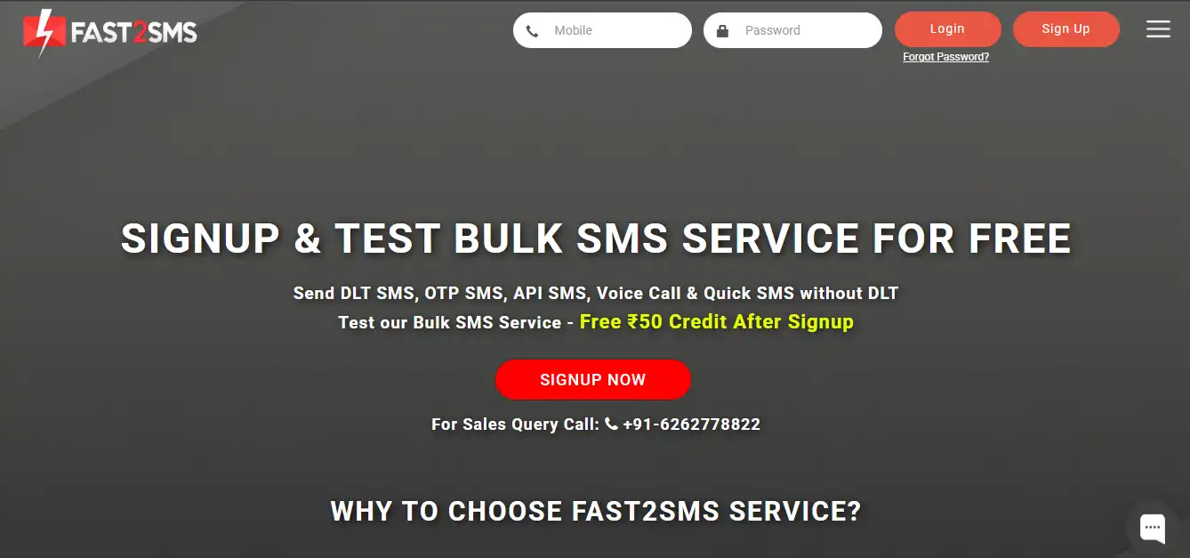 fast2sms